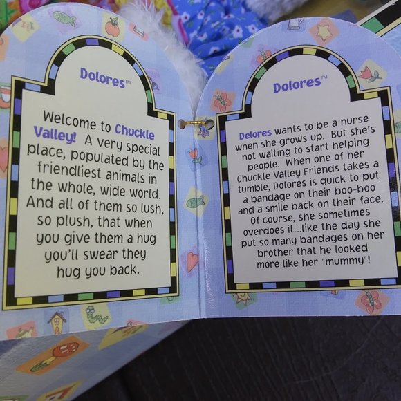 Gund chuckle valley doll Dolores Original Box - Picture 6 of 12